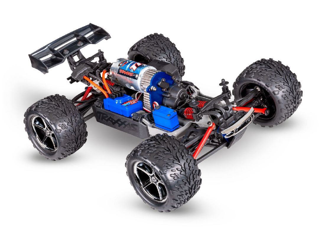 Traxxas E-Revo 1/16 4X4 Monster Truck RTR - Red/Blue