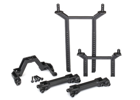 Body mounts & posts, front & rear (complete set)