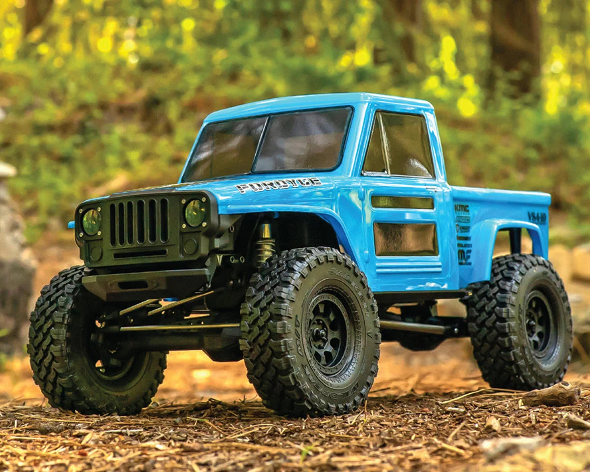 Vanquish VS4-10 Fordyce Straight RTR Axle Rock Crawler (Blue)