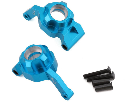 TT-02B Aluminum Rear Hubs (Blue) (x2)