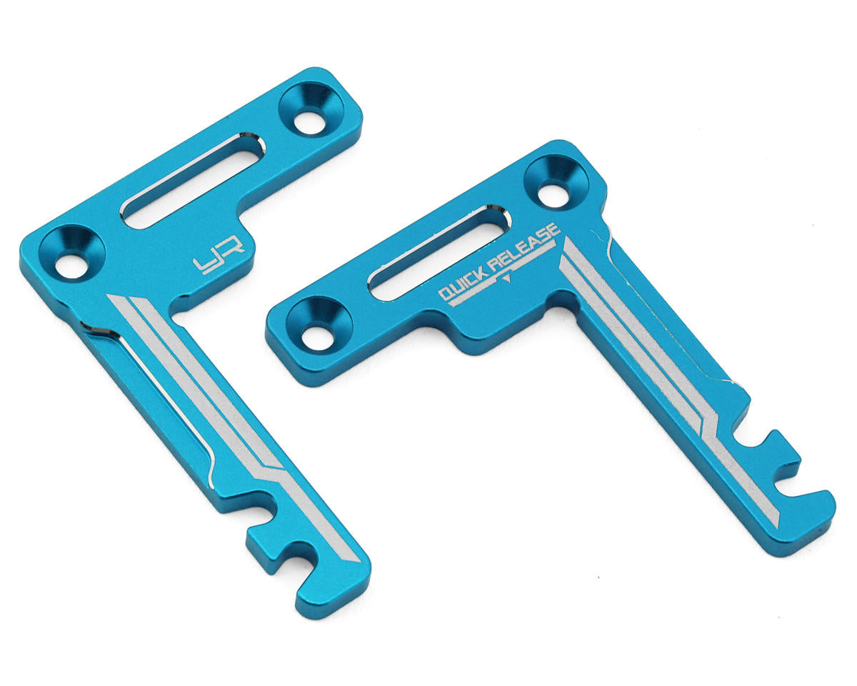 TT-02 Aluminum Shorty Battery Holder Set (Blue or Red)