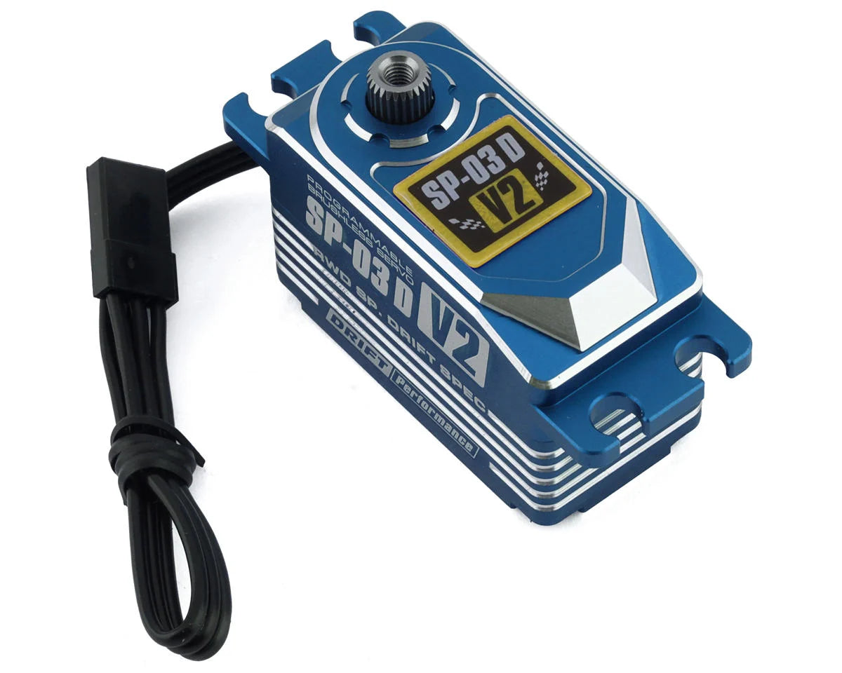 Yokomo SP-03 D V2 Programable Brushless Drift Servo (Blue) (High Voltage)