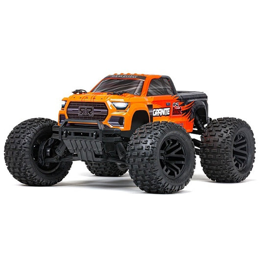 ARRMA GRANITE 4X2 BOOST MEGA 550 Brushed Monster Truck RTR, ORANGE