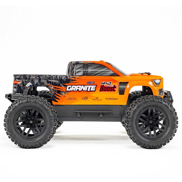 ARRMA GRANITE 4X2 BOOST MEGA 550 Brushed Monster Truck RTR, ORANGE