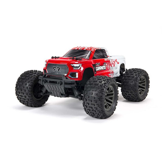 ARRMA GRANITE 4WD 3S BLX Brushless Monster Truck RTR, RED