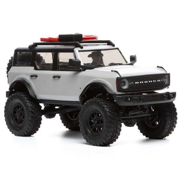 1/24 SCX24 2021 Ford Bronco 4WD Truck Brushed RTR, GREY