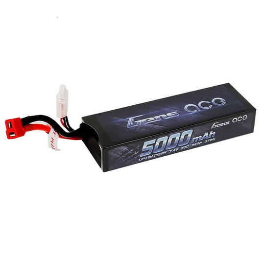 GENS ACE 5000MAH 50C 2S {7.4V} HARD CASE LIPO