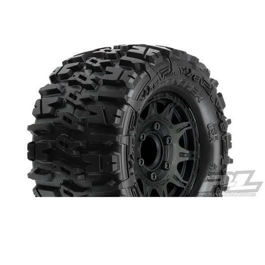 Pro-Line 117010 Trencher 2.8" MTD Raid Black 6x30 F/R