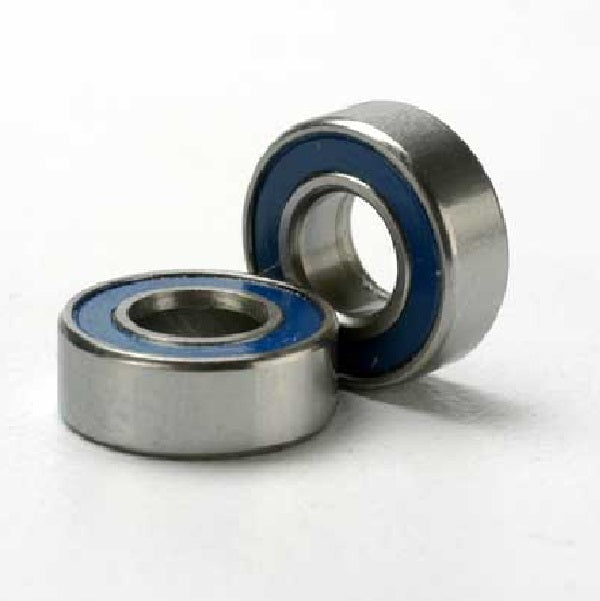 Traxxas 5116 Ball Bearing, BLUE Rubber Sealed (5x11x4mm) (2)